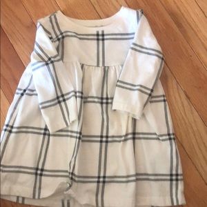 Kids plaid dress.